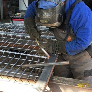 Panou gard 3D zincat 170x250 cm (ochi 50x150mm) F4.1