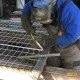 Fence panel 3D galvanized 100x250cm (eye 50x150mm) F4.1 Fence panel 3D galvanized 100x250cm (eye 50x150mm) F4.1