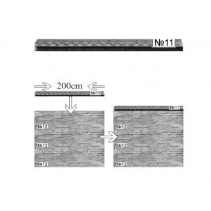 Бетонни оградни пана - №11 Бетонни оградни пана - №11