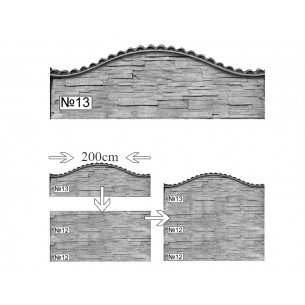 Бетонни оградни пана - №13 Бетонни оградни пана - №13