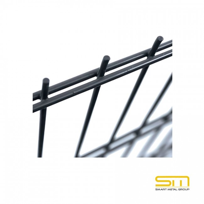 Galvanized Fence Panel with Double Wire 8/6/8 – 150x250 cm