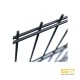 Galvanized Fence Panel with Double Wire 8/6/8 – 150x250 cm