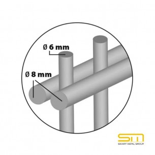 Оградно пано поцинковано с двойна тел 6/5/6 1830х2500 мм