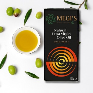 Εξαιρετικό παρθένο ελαιόλαδο 18. λίτρου κονσέρβα