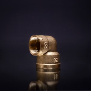 Коляно РК 0116-В 25 х 20 (1“в х ¾“в усил.)