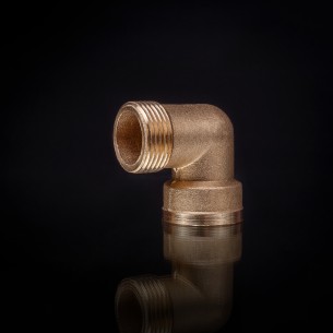 Коляно РК 0118-1-В 25 х 25н (1“в х 1“н бб усил.)