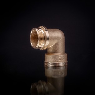 Коляно РК 0118-В 25х25н (1в х 1н усил.)