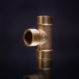 Тройник с резба РК 0217-В 25н ( 1“н х 1“н х 1“н усил.)