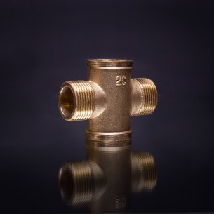 Кръстач РК 4604-В 20 х 20н (¾“в х ¾“в х ¾“н х ¾“н усил.)