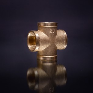 Кръстач РК 4605-В 20 (¾“в х ¾“в х ¾“в х ¾“в усил.)