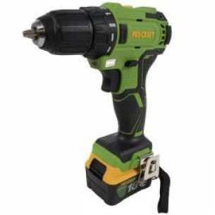 Безчетков акумулаторен винтоверт PROCRAFT PA18BL, 2  батерии 18V, 4.0Ah, 1350 об/мин, 2 работни скорости
