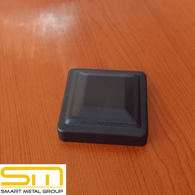 Aluminium-Rosette für Zaunpfosten