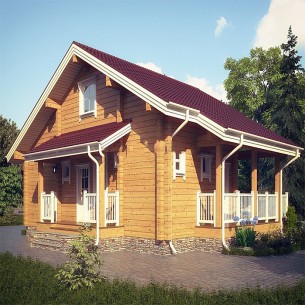 Casă din lemn model KB003