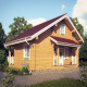 Деревянный дом модел KB003