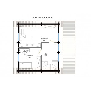 Casă din lemn Norton