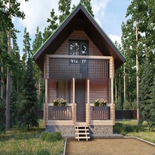 Casă din lemn Peters