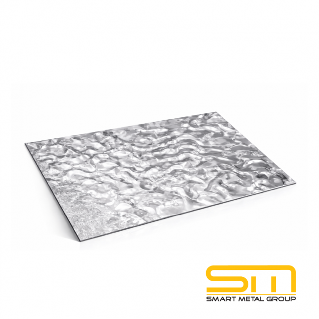 Stainless Decorative Sheet – Silver 1000 × 2000 × 0.5 mm | AISI 430