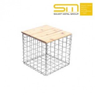 Ηλεκτροσυγκολλημένο Gabion για Σκαμπό 50x50x50 cm, f3 mm, 50x50 mm Ηλεκτροσυγκολλημένο Gabion για Σκαμπό 50x50x50 cm, f3 mm, 50x50 mm
