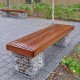 Electrowelded gabion for a bench 50х50х50sm ф3 50х50mm