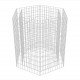 Gabion pot 100x90x100cm. ф4mm.