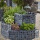 Gabion Flower Garden Spiral L