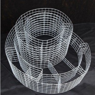 Gabion Flower Garden Spiral L Gabion Flower Garden Spiral L