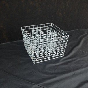 Габион цветарник квадрат L 45x45x45см. ф4мм.