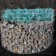Gabion flower crescent 96x50x45cm. ф4mm.