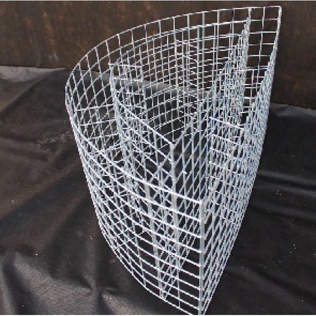 Gabion flower crescent 96x50x45cm. ф4mm.