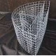 Gabion flower crescent 96x50x45cm. ф4mm.