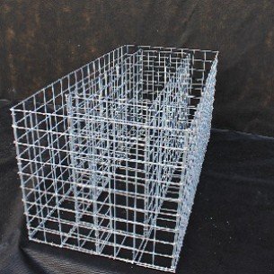 Gabion flower garden rectangle XL-45x140x45cm. ф4mm.