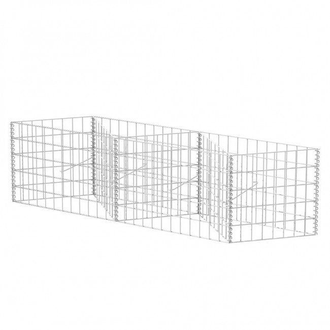 Gabion basket, steel 150x30x50cm. ф3mm.