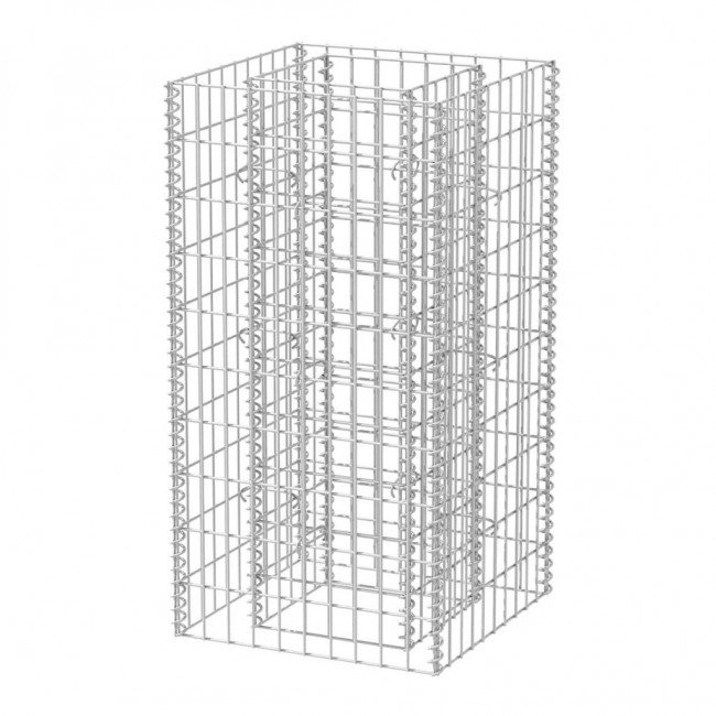 Gabion planter steel 50х50х100cm. ф3mm.