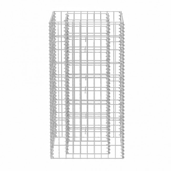 Gabion planter steel 50х50х100cm. ф3mm.