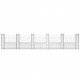 Габиони за комбинирана ограда със заварени пана