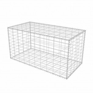 Çiçekler için Gabion 180x90x50cm. f4mm. Çiçekler için Gabion 180x90x50cm. f4mm.
