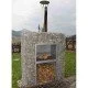 Gabion for barbecue fencing 145x56x160cm. ф4mm. Gabion for barbecue fencing 145x56x160cm. ф4mm.