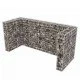 Gabion for fencing a trash can 250х100х120cm. ф4mm. Gabion for fencing a trash can 250х100х120cm. ф4mm.
