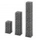 Gabions 3 pieces different sizes