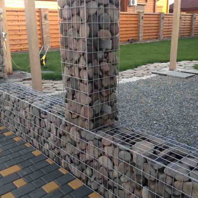 Gabion column 30x30x200cm. ф4mm.