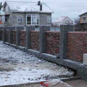 Gabion sütun 20x20x200cm. f4mm. Gabion sütun 20x20x200cm. f4mm.