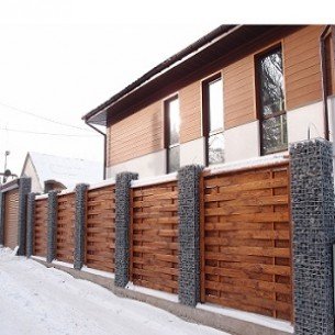 Gabion sütun 20x20x200cm. f4mm. Gabion sütun 20x20x200cm. f4mm.