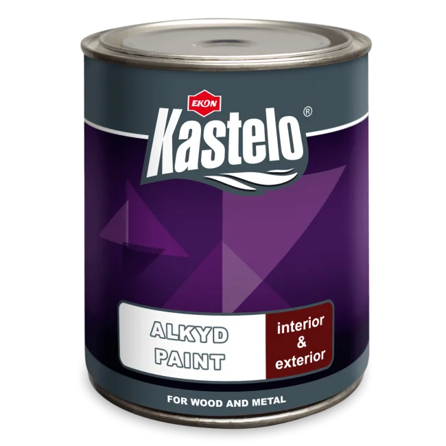 Kastelo Alkyd Paint Алкидна боя Smart Metal Group