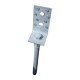 Мини винтовая свая Plug 750 мм с L-пластиной и болтом М16 Мини винтовая свая Plug 750 мм с L-пластиной и болтом М16