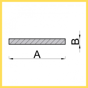 Месингова шина 4 x 30 x 3000 mm Месингова шина 4 x 30 x 3000 mm