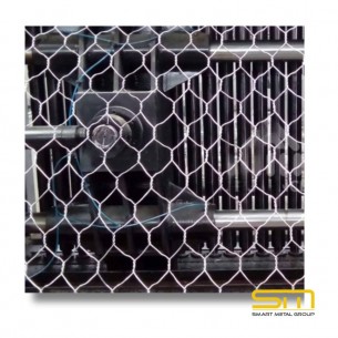 Тежка хексагонална укрепваща мрежа, h 2m, дължина на руло 20 м