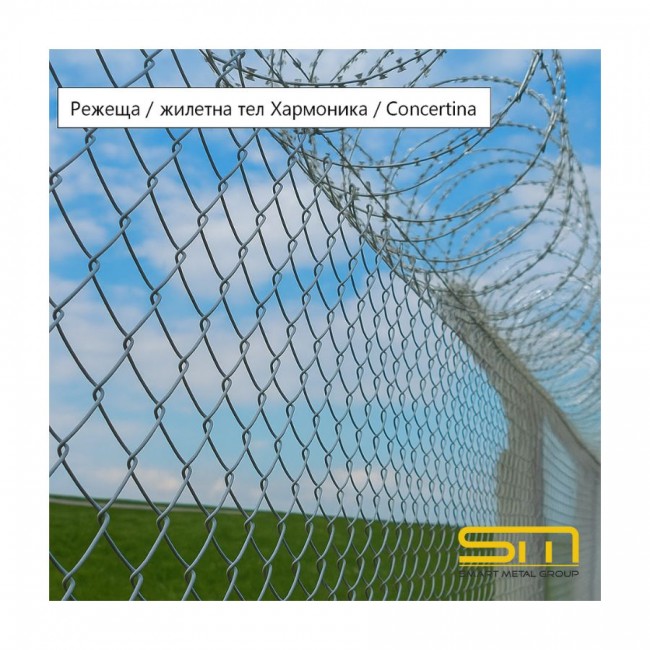 Verzinkter Concertina-Rasierdraht